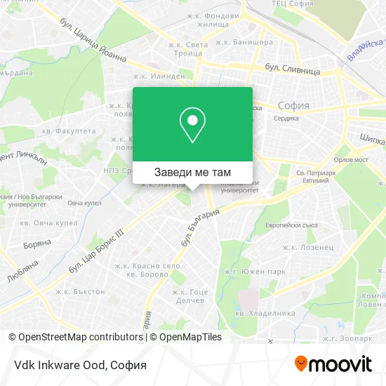 Vdk Inkware Ood карта