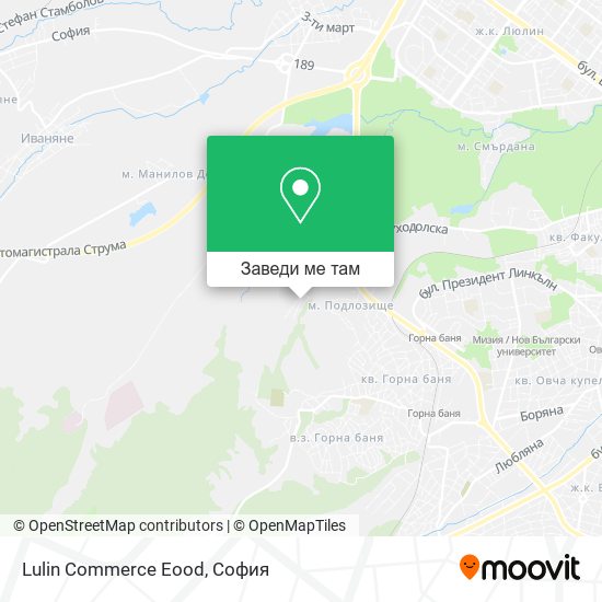 Lulin Commerce Eood карта