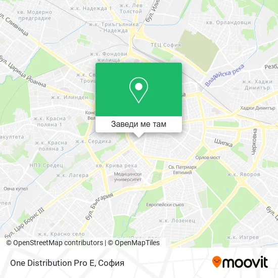 One Distribution Pro E карта