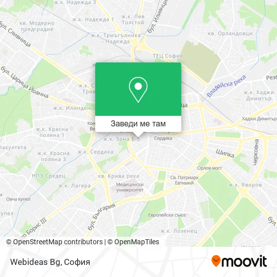Webideas Bg карта