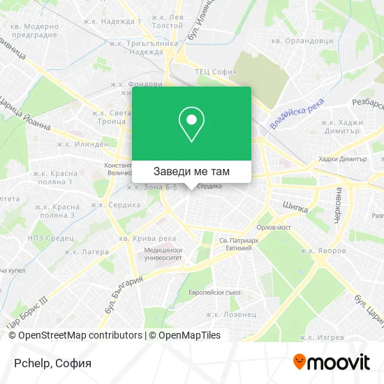 Pchelp карта