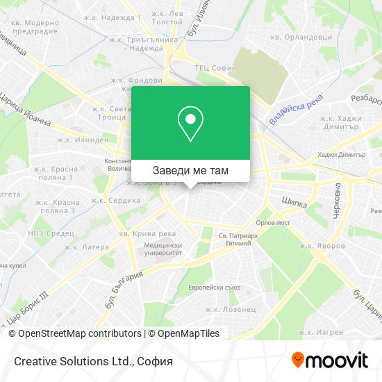 Creative Solutions Ltd. карта