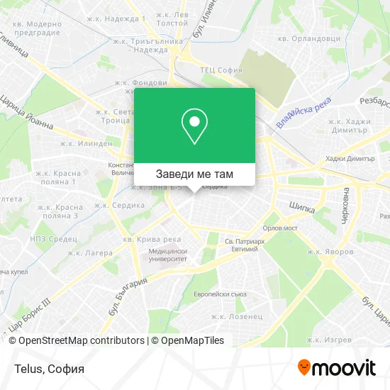 Telus карта
