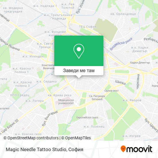 Magic Needle Tattoo Studio карта