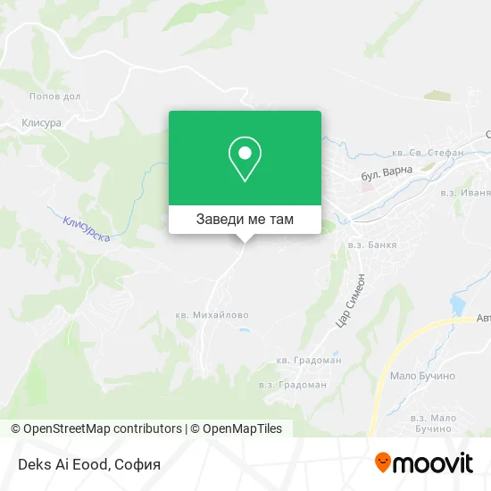 Deks Ai Eood карта