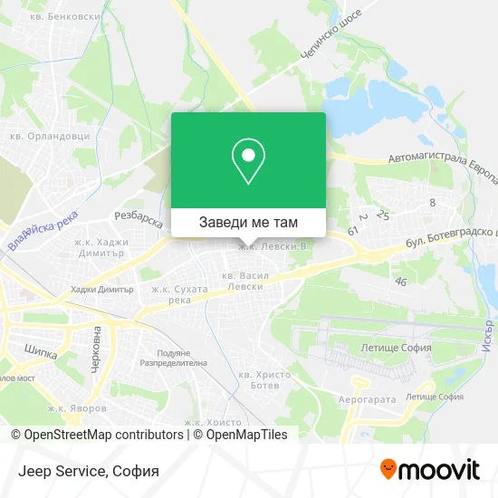 Jeep Service карта