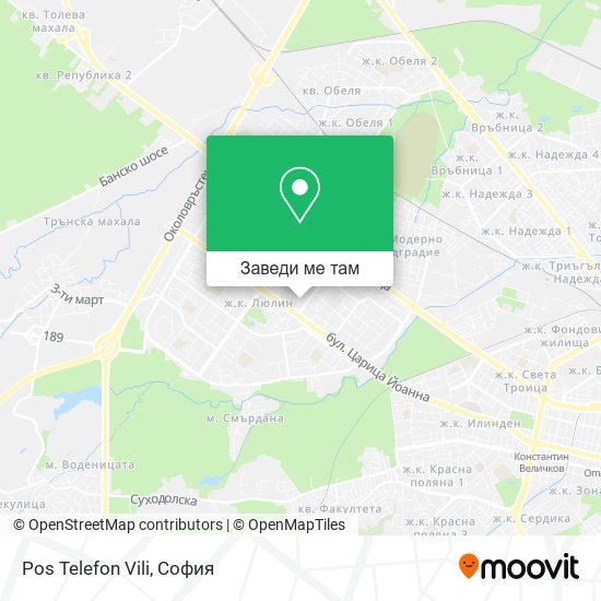 Pos Telefon Vili карта