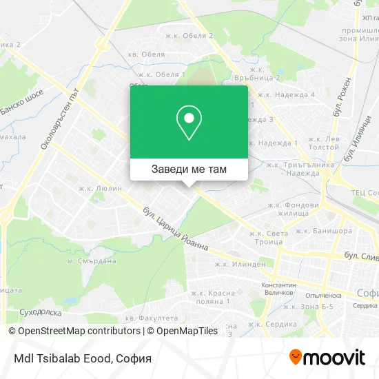 Mdl Tsibalab Eood карта