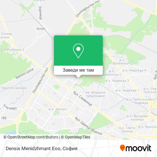 Densis Menidzhmant Eoo карта