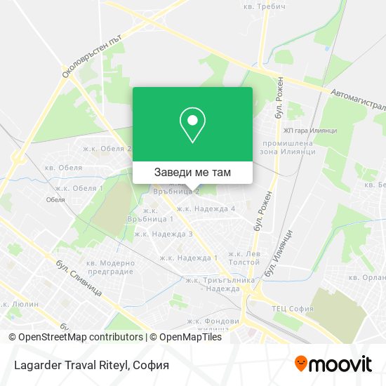 Lagarder Traval Riteyl карта