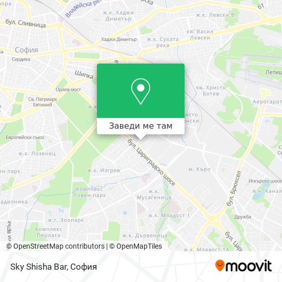 Sky Shisha Bar карта