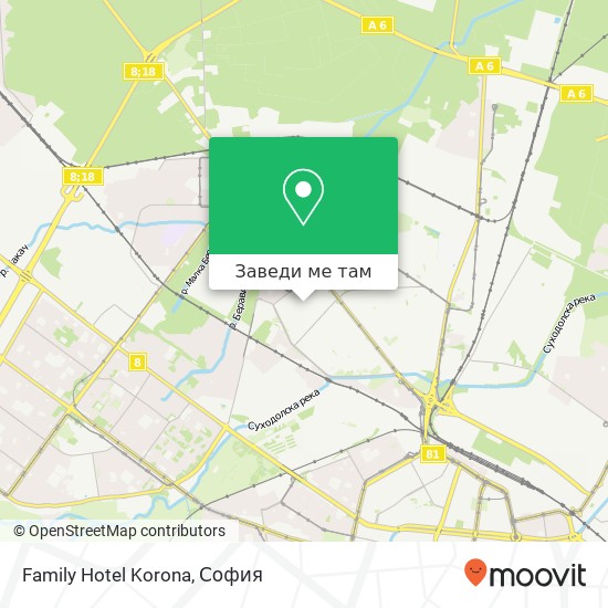 Family Hotel Korona карта