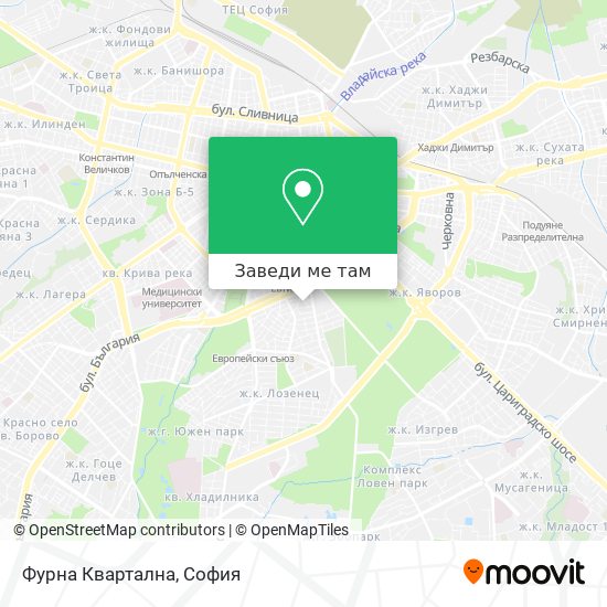 Фурна Квартална карта