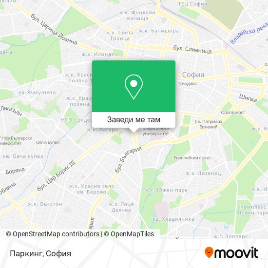 Паркинг карта