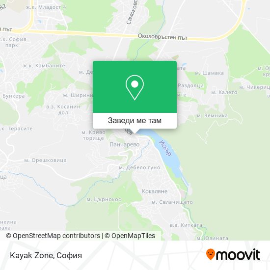 Kayak Zone карта