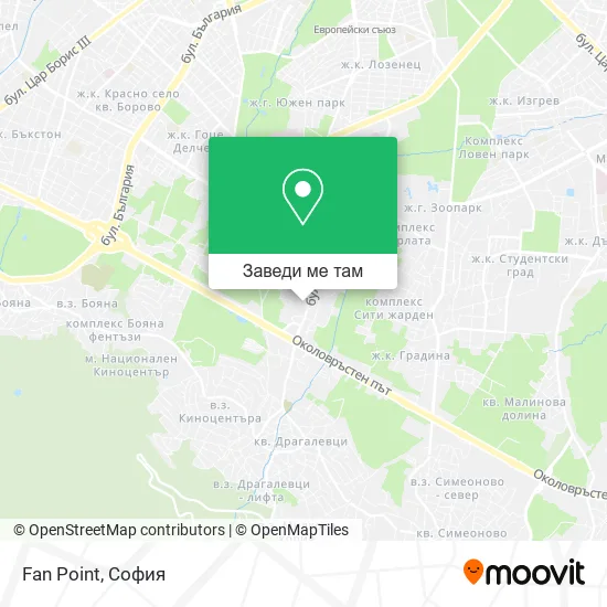 Fan Point карта