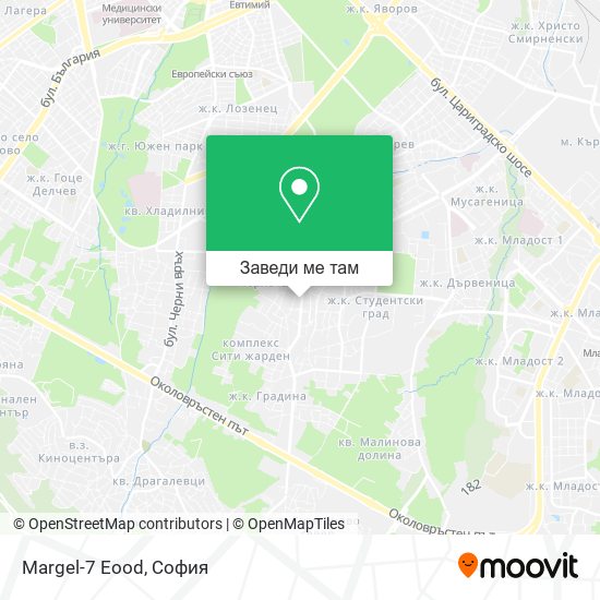 Margel-7 Eood карта