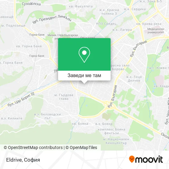 Eldrive карта