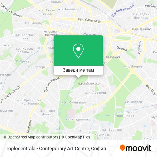 Toplocentrala - Conteporary Art Centre карта