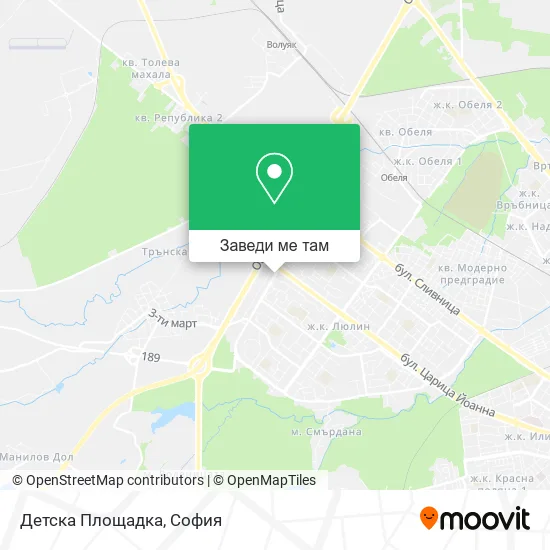 Детска Площадка карта