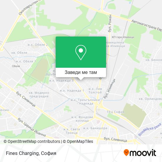 Fines Charging карта