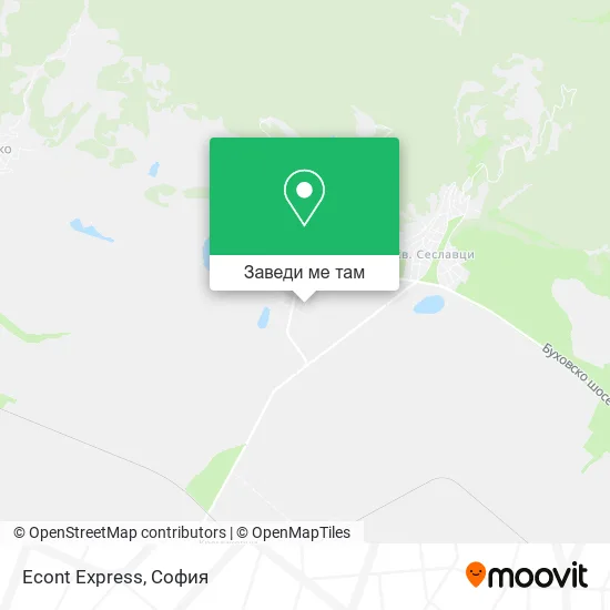Econt Express карта