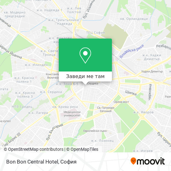 Bon Bon Central Hotel карта