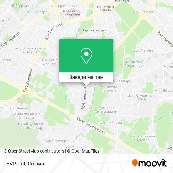EVPoint карта