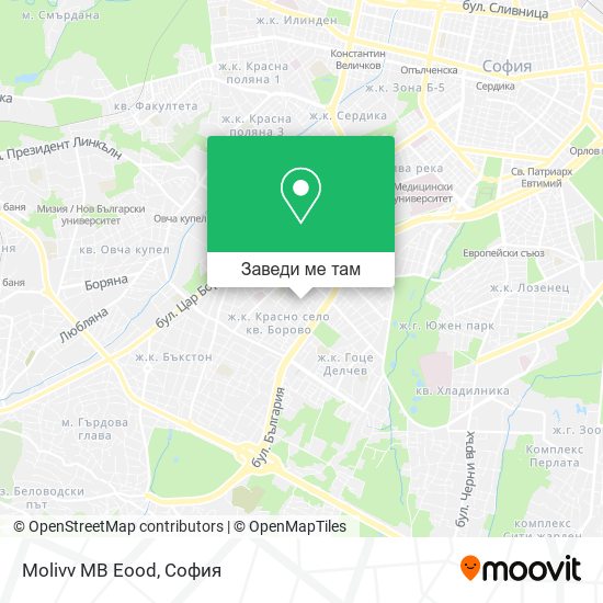 Molivv MB Eood карта