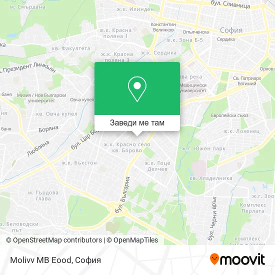 Molivv MB Eood карта