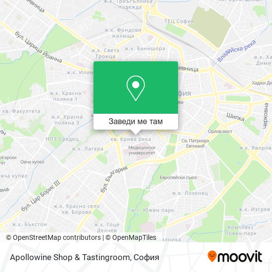 Apollowine Shop & Tastingroom карта