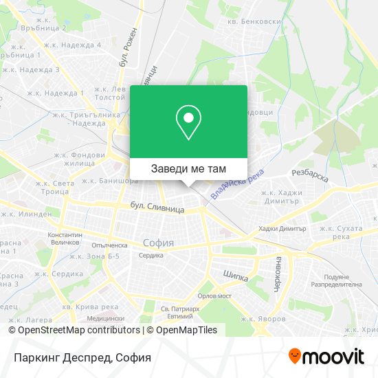 Паркинг Деспред карта