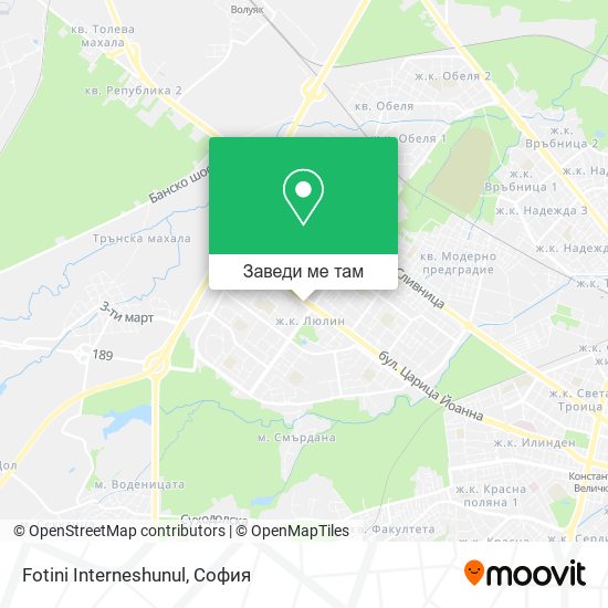 Fotini Interneshunul карта