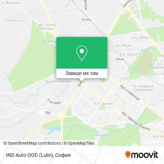 IND Auto OOD (Lulin) карта