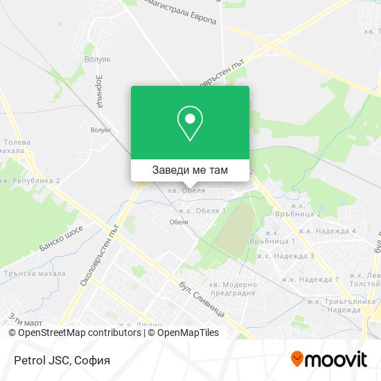 Petrol JSC карта