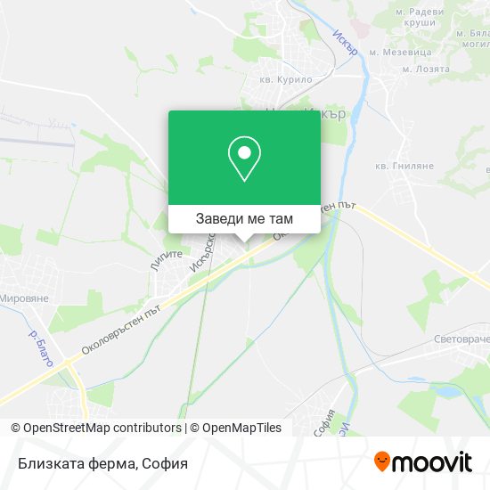 Близката ферма карта