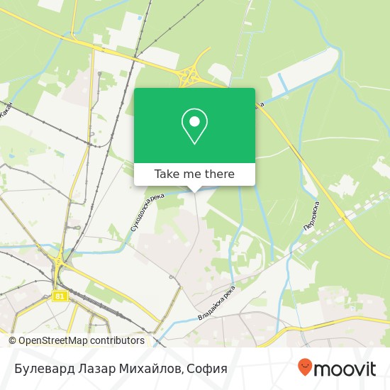 Булевард Лазар Михайлов карта