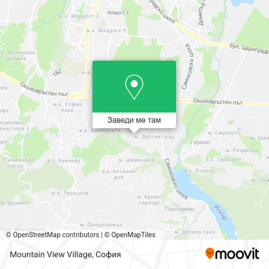Mountain View Village карта