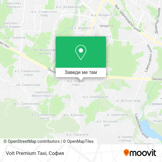 Volt Premium Taxi карта