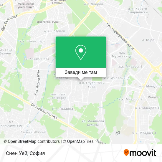 Сиен Уей карта