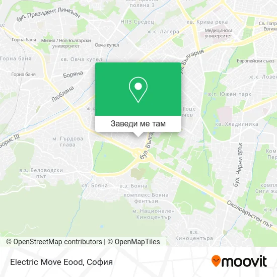 Electric Move Eood карта