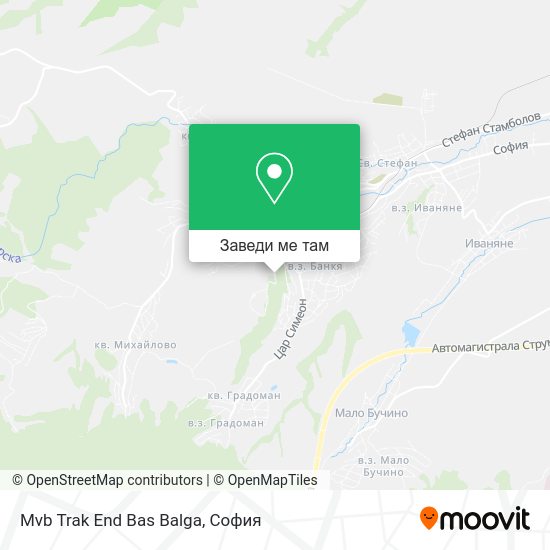 Mvb Trak End Bas Balga карта