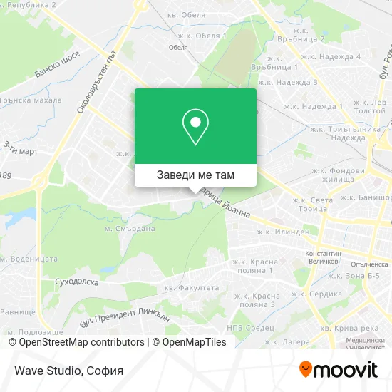 Wave Studio карта