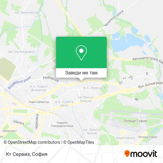 Кт Сервиз карта