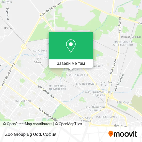 Zoo Group Bg Ood карта