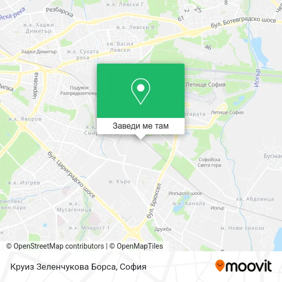 Круиз Зеленчукова Борса карта
