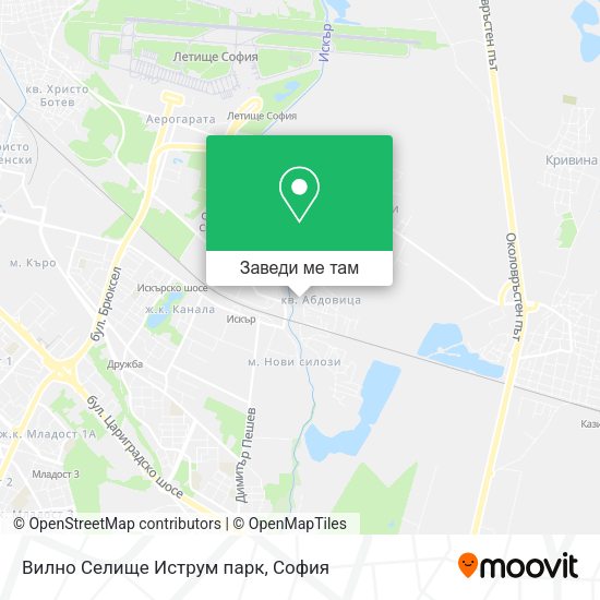 Вилно Селище Иструм парк карта