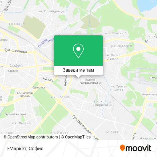 Т-Маркет карта