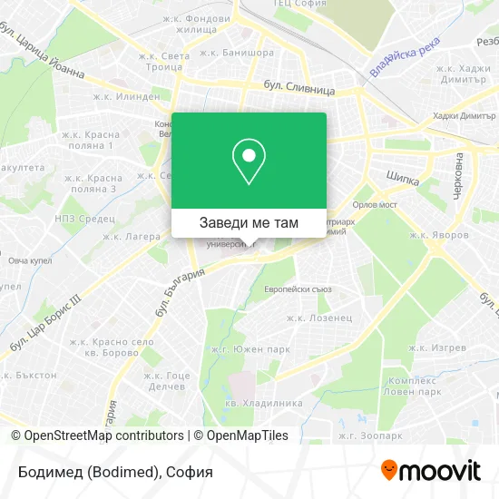Бодимед (Bodimed) карта