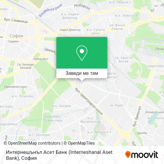 Интернешънъл Асет Банк (Interneshanal Aset Bank) карта